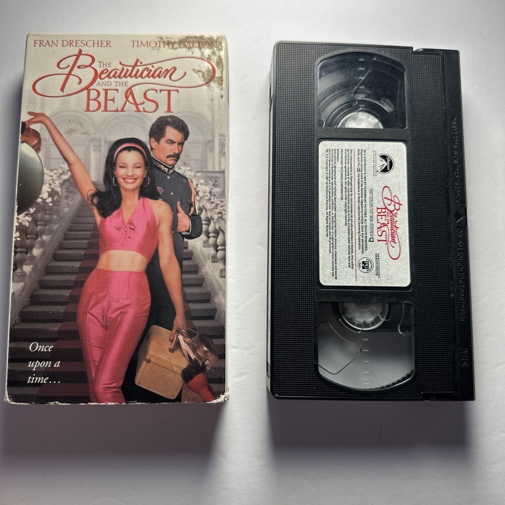 The Beautician and the Beast (VHS, 1997) Paramount Fran Drescher Timothy Dalton